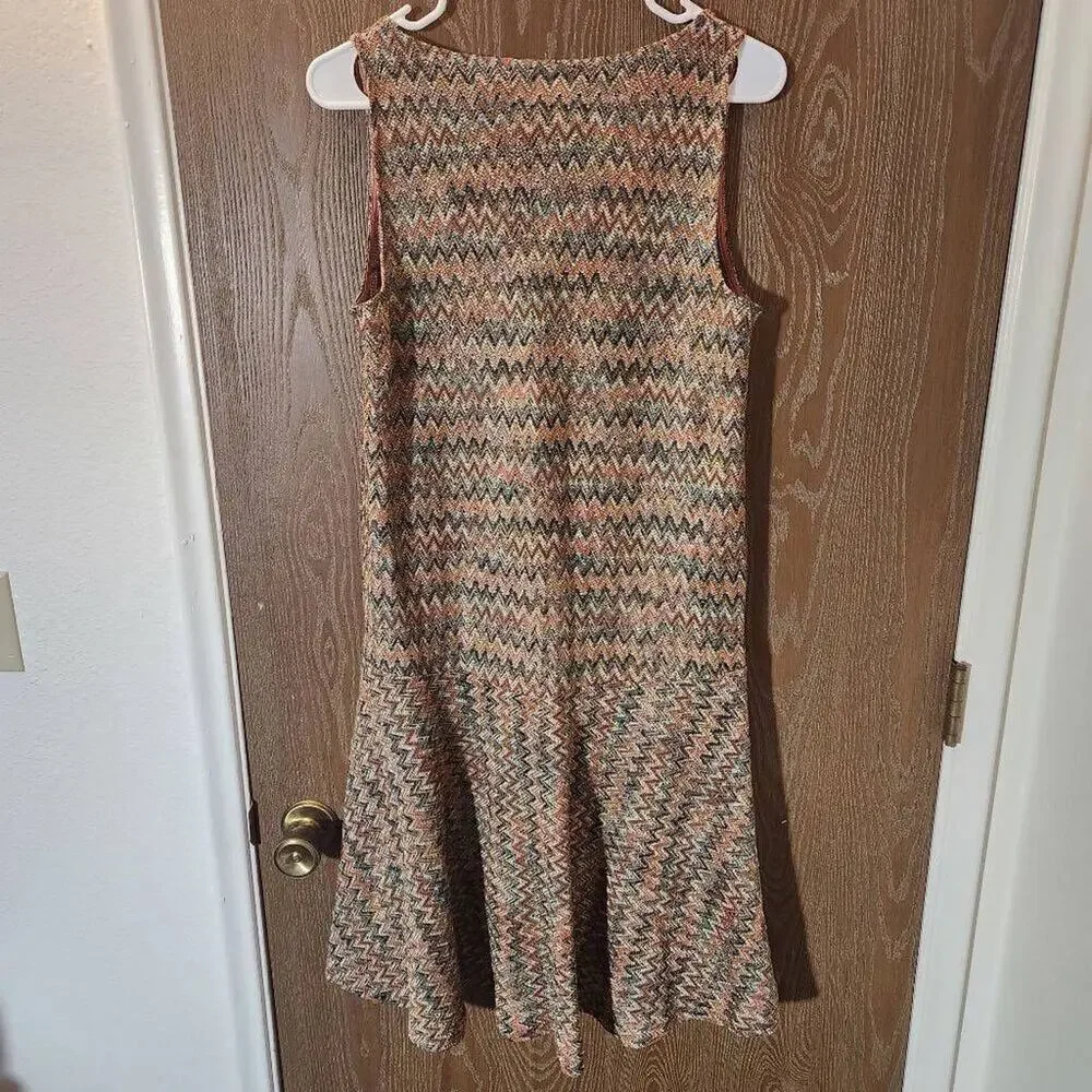 Maeve by Anthropologie Westwater Chevron Knit Dress